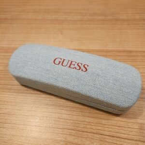 Guess denim sunglasses case